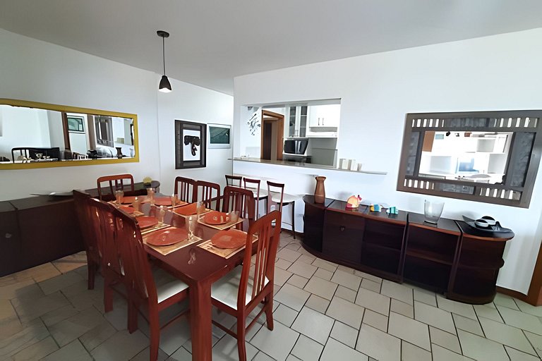 Frente ao mar na Praia Grande.