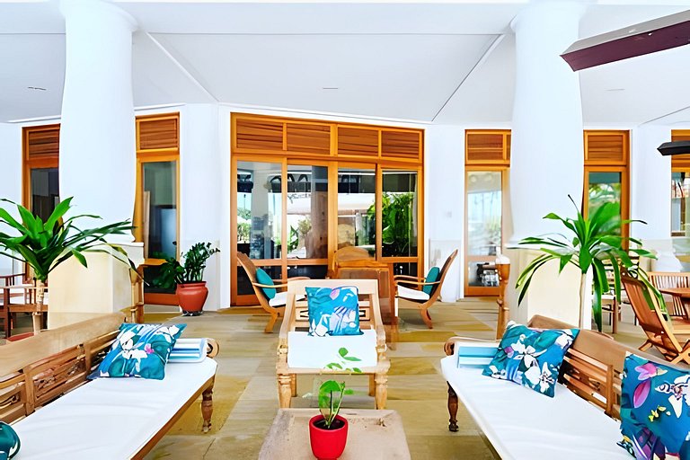 Frente ao mar na Praia Grande.