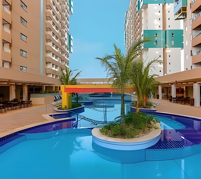 Olímpia Park Resort (front of the Thermas)