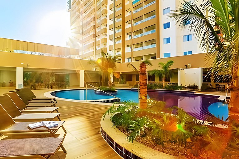 Olímpia Park Resort (front of the Thermas)