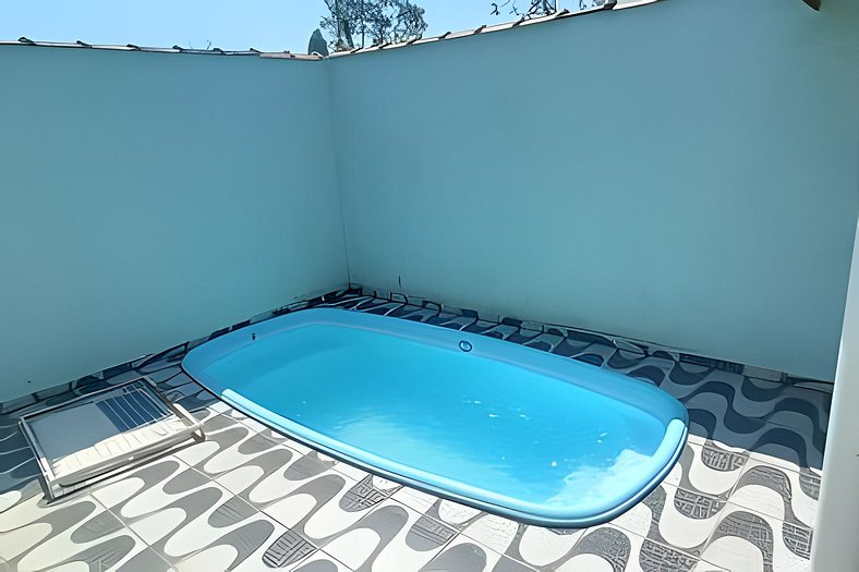 Casa 35 Praia Grande com piscina e 3 dormitórios