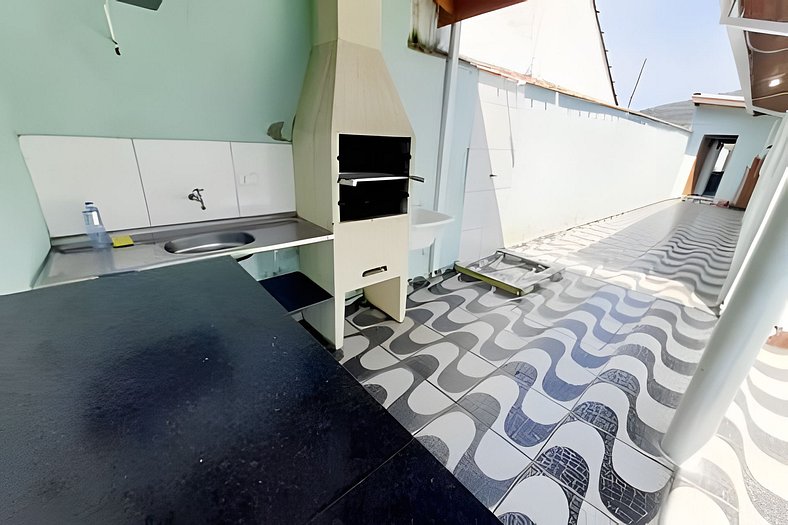 Casa 35 Praia Grande com piscina e 3 dormitórios