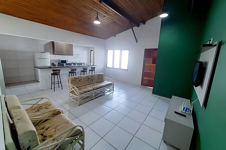 Casa 35 Praia Grande com piscina e 3 dormitórios